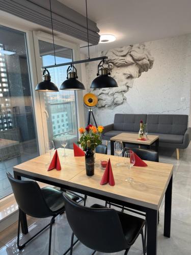 Exterior view of Apartament Sokolska30Towers