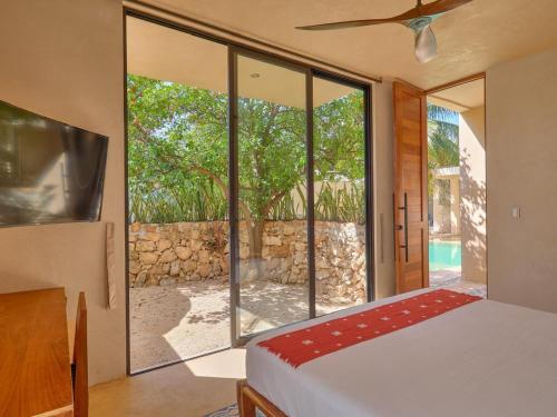 suite tropical en oasis tropical del centro de Mérida