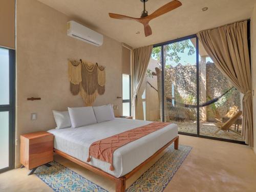suite tropical en oasis tropical del centro de Mérida