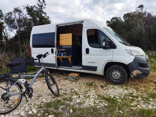 Kampervan in Donji Babin Potok