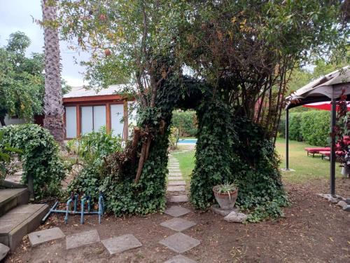 Cabaña acogedora en Olmué con piscina y parrilla