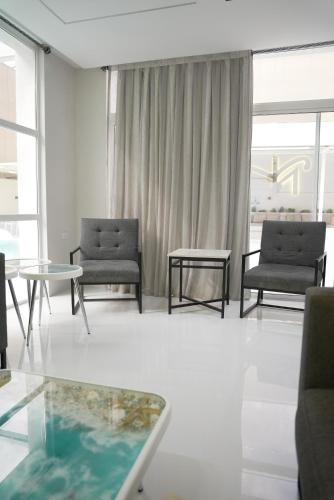 Natalie Aqua villa heated pool 3BD DeadSea in อัลรามา