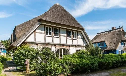 Dat Fachwerkhus 02 in Wieck, Deutschland