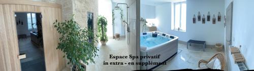 Gyógyfürdő, LE GOLURET Chambres & Table d'hôtes - Espace Bien Être (LE GOLURET Chambres & Table d'hotes - Espace Bien Etre) in Couvignon