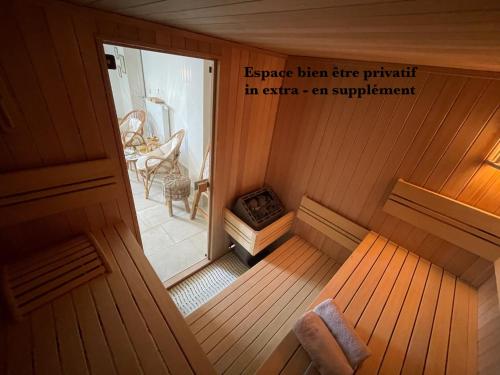 Szauna, LE GOLURET Chambres & Table d'hôtes - Espace Bien Être (LE GOLURET Chambres & Table d'hotes - Espace Bien Etre) in Couvignon