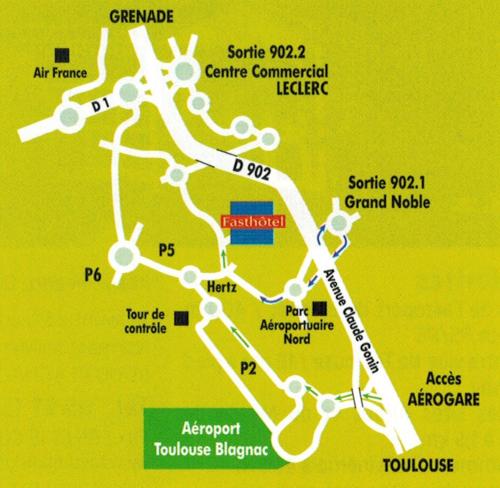 Fasthotel Toulouse Blagnac Aéroport