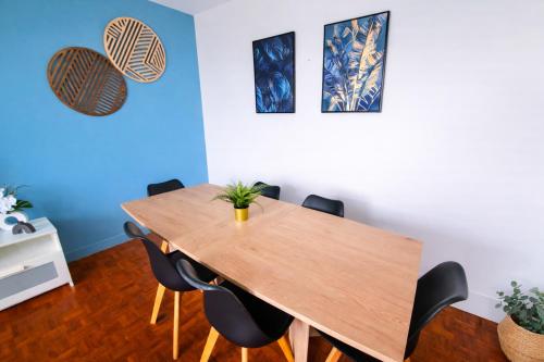 Spacieux et moderne 3 chambres a 10 min de Rouen in 聖艾蒂安迪魯夫賴