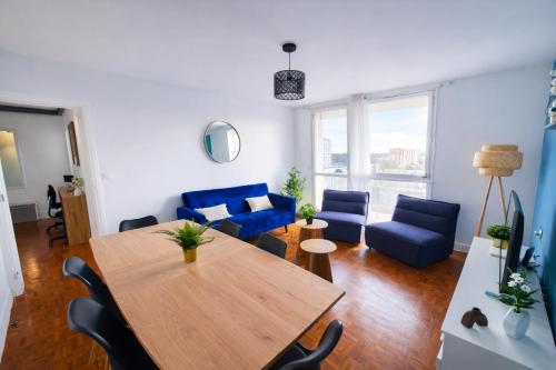 Spacieux et moderne 3 chambres a 10 min de Rouen in 聖艾蒂安迪魯夫賴