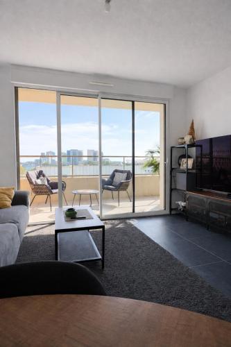 Luxury apartment with balcony & rooftop in Mercantour