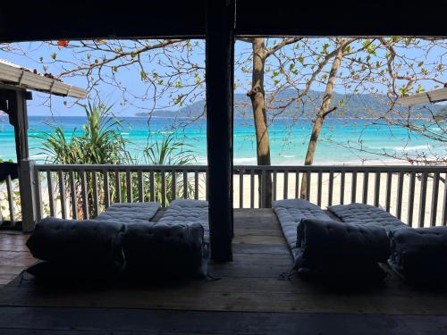 Balkon/Terrasse, Ohlala Guesthouse in Perhentian-Inseln