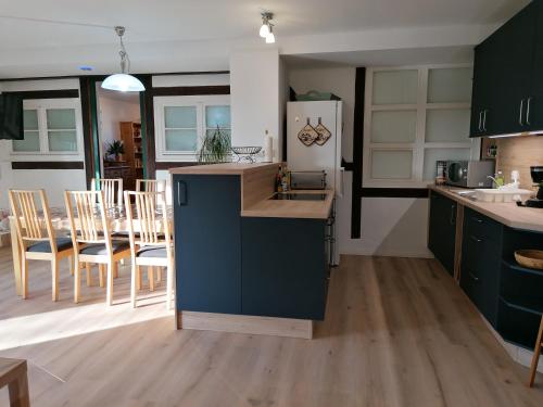 virtuve, Ferienhaus Piratenburg Rövershagen (Ferienhaus Piratenburg Rovershagen) in Rovershagen