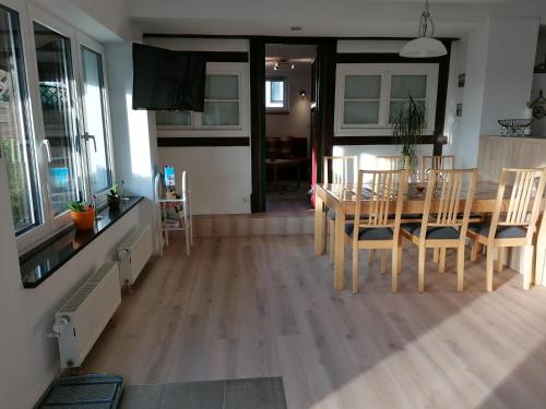virtuve, Ferienhaus Piratenburg Rövershagen (Ferienhaus Piratenburg Rovershagen) in Rovershagen