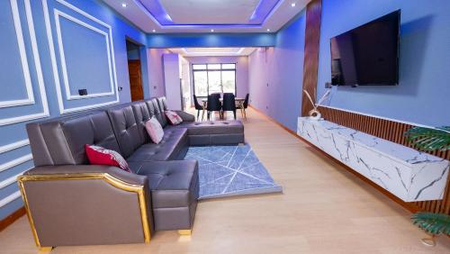ห้องส่วนกลางสำหรับนั่งเล่น/ดูทีวี, K&K Luxurious Landing in ลิมบ์