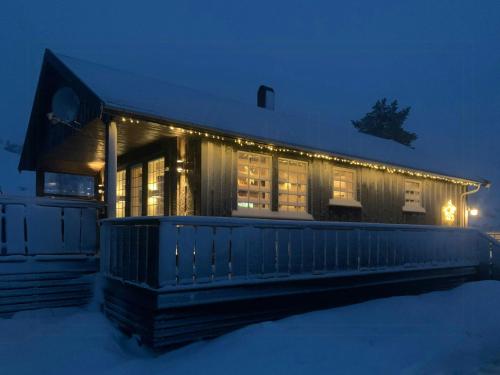 Viesnīcas āriene, Mountain Cabin With Jacuzzi In Gautefall in Gautefall