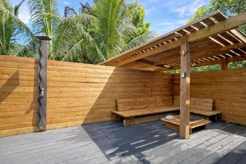 SHARED POOL King Bed & Air-Conditioned Cozy Apartment, Vaïare (photo 9)