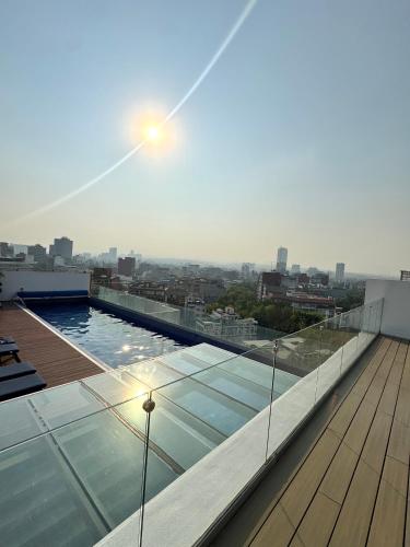 Exclusive 2BR in Condesa - Rooftop Pool - 24h Security