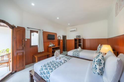 Nusa Indah Bungalow Room Type - Deluxe Twin Room