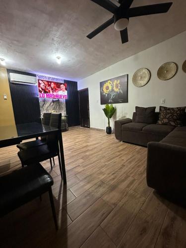 Közös társalgó / TV, Departamento Mateo'S 505 in Ciudad Acuna