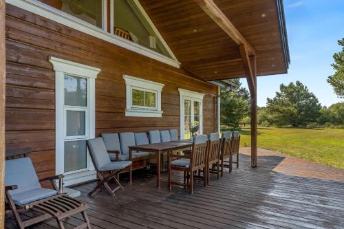 Exterior view, Lovely Holiday Home With Hot Tub, Located In Quiet Surroundings in Norklit