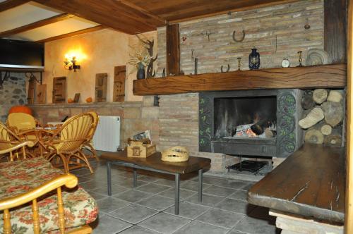 Krogs/atpūtas telpa, Hotel Rural Verdeancho in Belorado