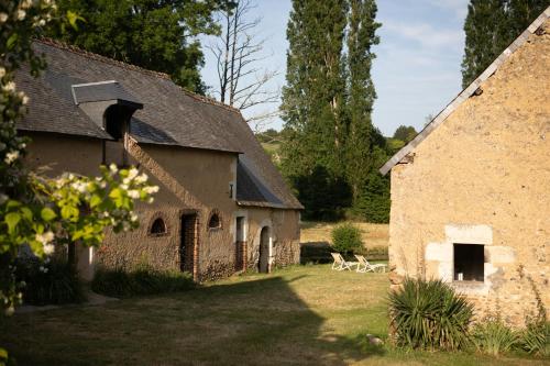 Viesnīcas āriene, Renovated Mill With 2-Hectare Estate In Perche in St-Georges-De-La-Couee