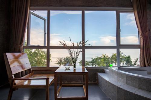 Balcony/terrace, Cosiana Resort in Ham Ninh