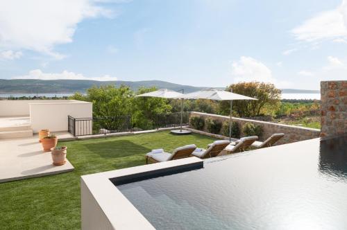 Casa Sorelle secluded villa with breathtaking pool - Location, gîte - Seline