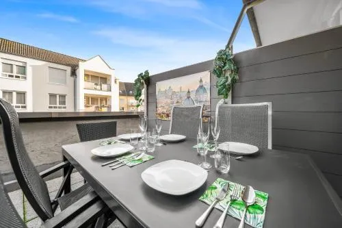 Design-Wohnung I Balkon I sehr zentral I Küche in Haltern, Deutschland