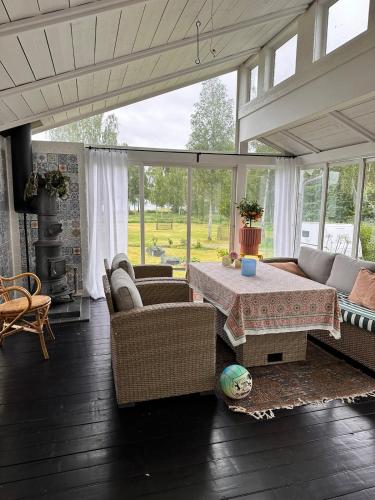 Iekārtas, Holiday home with lake view Torsö, Lake Vänern (Holiday home with lake view Torso, Lake Vanern) in Torso