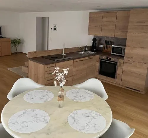 Moderne, nachhaltige Ferienwohnung in Ostrach in Ostrach, Deutschland
