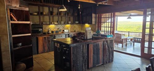 virtuve, Vaalkrans Game Lodge in Petrus Steyn