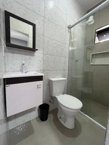 Bathroom, Museu Plaza Hotel in Ipiranga