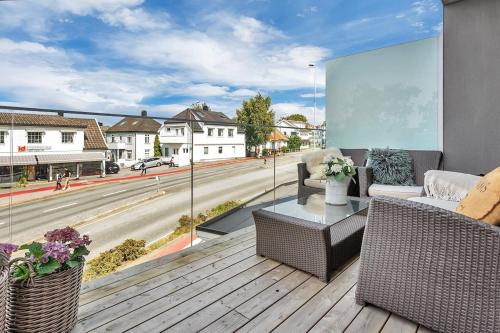 Pristine apt with private sauna and balcony in Oddemarka