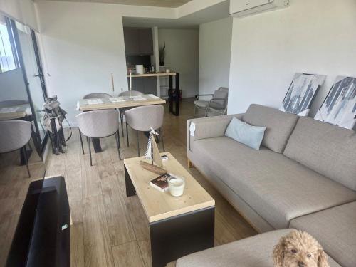 Brand new apartment overlooking the ocean and the hill