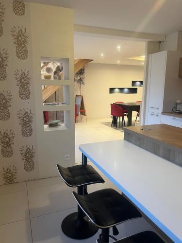 Large Atypical House, Ideal for Groups, Ski in Jougne