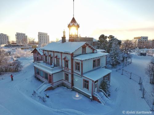 المنظر الخارجي, Hostel Cafe Huvila in آولو