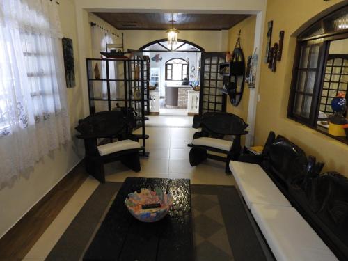 gedeelde lounge/tv-ruimte, Hotel Parque Atlantico in Ubatuba