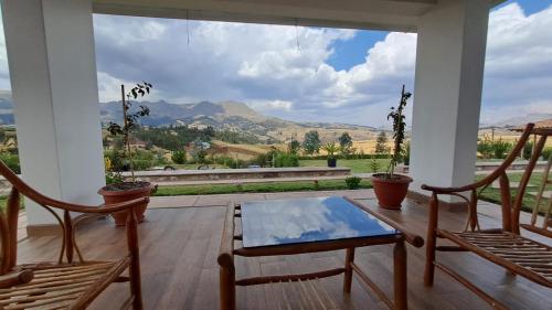Balkons/terase, Illary Sacred Valley Mountain Retreat in Chinchero
