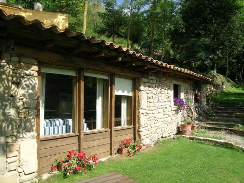 Kert, Casa Rural El Reixac in Szentjohanna De Les Abadesses