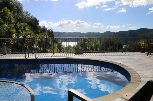 Peldbaseins, Kings View Lodge in Vangaroa