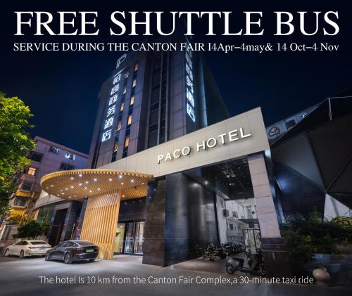 Exterior view, Paco Hotel Tianpingjia Metro Guangzhou in Guangzhou