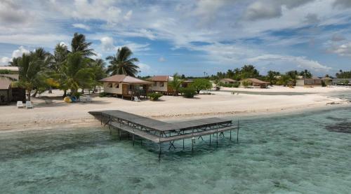Hakamanu Lodge in Tikehau Atoll