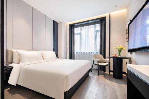 객실, Atour X Hotel Hangzhou West Lake Wulin Square Yan'an Road in 우린 스퀘어 지구
