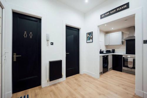 廚房, Sea View, 2 Bed Apartment, Central Largs in 拉格斯鎮中心
