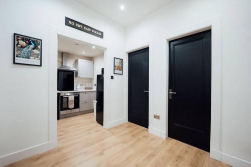 廚房, Sea View, 2 Bed Apartment, Central Largs in 拉格斯鎮中心