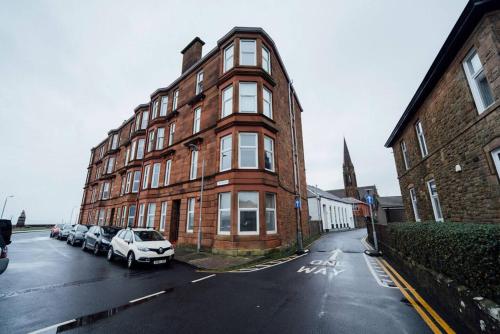 外部景觀, Sea View, 2 Bed Apartment, Central Largs in 拉格斯鎮中心