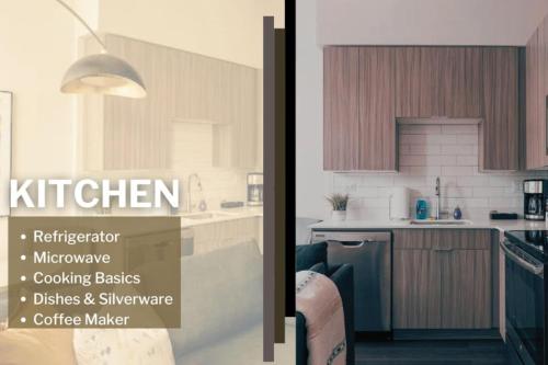 Kitchen, Downtown Park - Mich Ave PH gym plus rooftop #11 in Grant Park