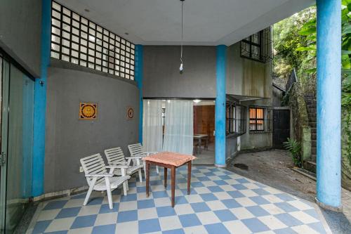 Balcony/terrace, Mansao Rio: Vista linda, Piscina, 8 Hospedes in Cosme Velho