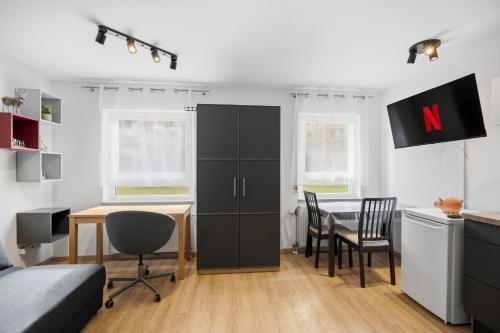 Moderne Einraumwohnung in Leipzig mit Netflix Zugang in Leipzig, Deutschland