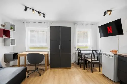 Moderne Einraumwohnung in Leipzig mit Netflix Zugang in Leipzig, Deutschland